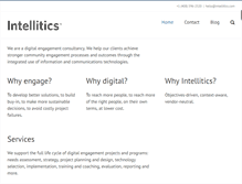Tablet Screenshot of intellitics.com